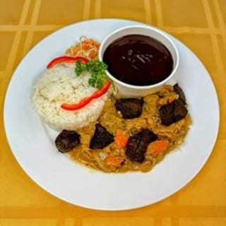 Haitian Legumes With Beef