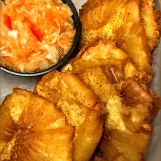Lamveritab Fri (Fried Bread fruit)